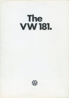 VW 181 brochure 8.1977