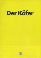 VW Käfer Prospekt 1.1979