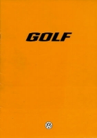 VW Golf 1 brochure 8.1978