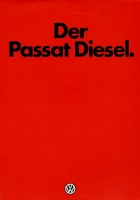 VW Passat Diesel Prospekt 8.1978