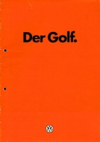 VW Golf 1 brochure 1.1980