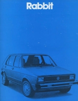 VW Golf 1 US-Prospekt ca. 1980 e