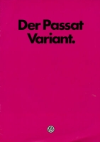 VW Passat B 2 Variant brochure 10.1980