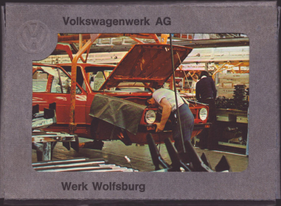 VW Postkarten-Mappe 1981/82