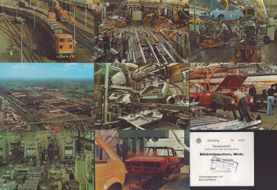 Preview: VW Postkarten-Mappe 1981/82