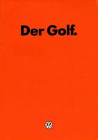 VW Golf 1 brochure 8.1982