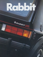 VW Rabbit (Golf) 1 brochure ca. 1983