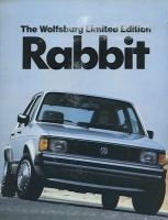 VW Rabbit (Golf) 1 Limited Edition brochure ca. 1983