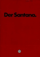 VW Santana Prospekt 8.1983