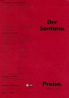 VW Santana Preisliste 1.1984