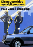 VW Polo 2 Coupe Shopping brochure ca. 1985