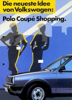 VW Polo 2 Coupe Shopping brochure ca. 1985