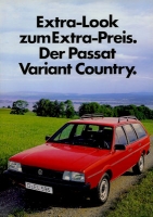 VW Passat B 2 Variant Country Prospekt 8.1984