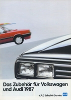 VW und Audi Zubehör Prospekt 1987