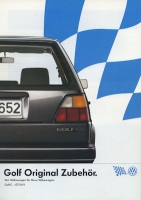 VW Golf 2 Zubehör Prospekt 1.1987