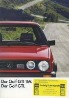 VW Golf 2 GTI brochure 7.1986