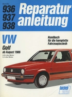 VW Golf 2 repair manual  9.1986-