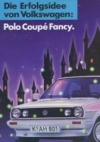 VW Polo 2 Coupé Fancy brochure 11.1987