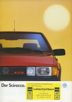 VW Scirocco 2 Prospekt 1.1988