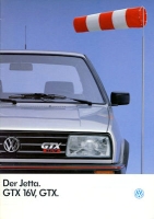 VW Jetta 2 GTX 16 V / GTX Prospekt 8.1987