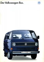 VW T 3 Bus brochure 1989