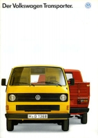 VW T 3 Transporter brochure 1.1989