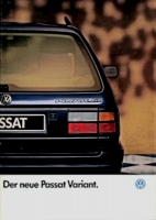 VW Passat B 3 Variant brochure 9.1988