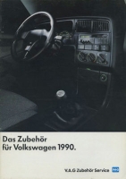 VW Zubehör Prospekt 10.1989