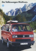 VW T 3 Multivan brochure 1.1990