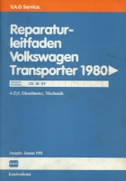 VW T 3 Diesel repair manual 1980-1990