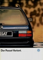 VW Passat B 3 Variant brochure 8.1989