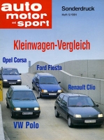 VW Polo 2 Facelift test 1991