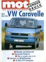 VW T 4 Caravelle brochure 12.1990