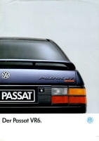 VW Passat B 3 VR 6 brochure 2.1991