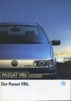 VW Passat B 3 VR 6 brochure 5.1991