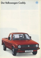 VW Caddy brochure 1.1991