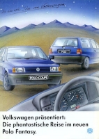 VW Polo 2 Facelift Fantasy brochure 9.1992