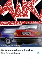 VW Polo 2 Facelift Mikado brochure 9.1992