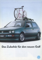 VW Golf 3 Accessories brochure 11.1991