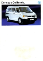 VW T 4 California brochure 12.1991