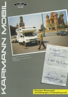 VW T 4 Karmann Mobil brochure 9.1991