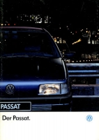 VW Passat B 3 brochure 8.1991