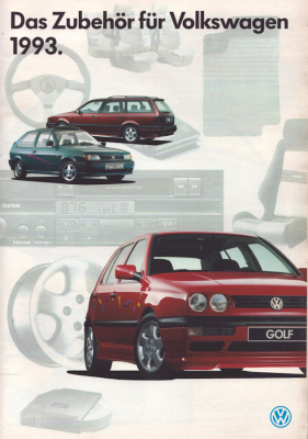 VW Zubehör Programm 2.1993