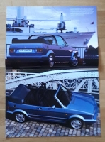 Preview: VW Golf 1 Cabriolet Acapulca, Classicline + Sportline Prospekt 1.1993