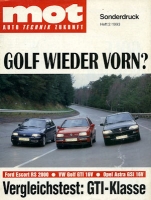 VW Golf 3 GTI Test 1993