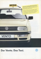 VW Vento Taxi Prospekt 3.1993