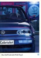 VW Golf 3 Cabriolet Pink Floyd Prospekt 5.1994