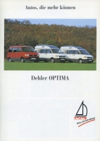 VW T 4 Dehler Optima Prospekt 10.1993