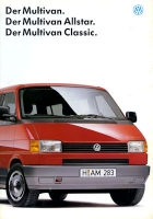 VW T 4 Multivan Prospekt 1.1995