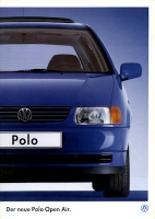 VW Polo 3 Open air brochure 8.1995